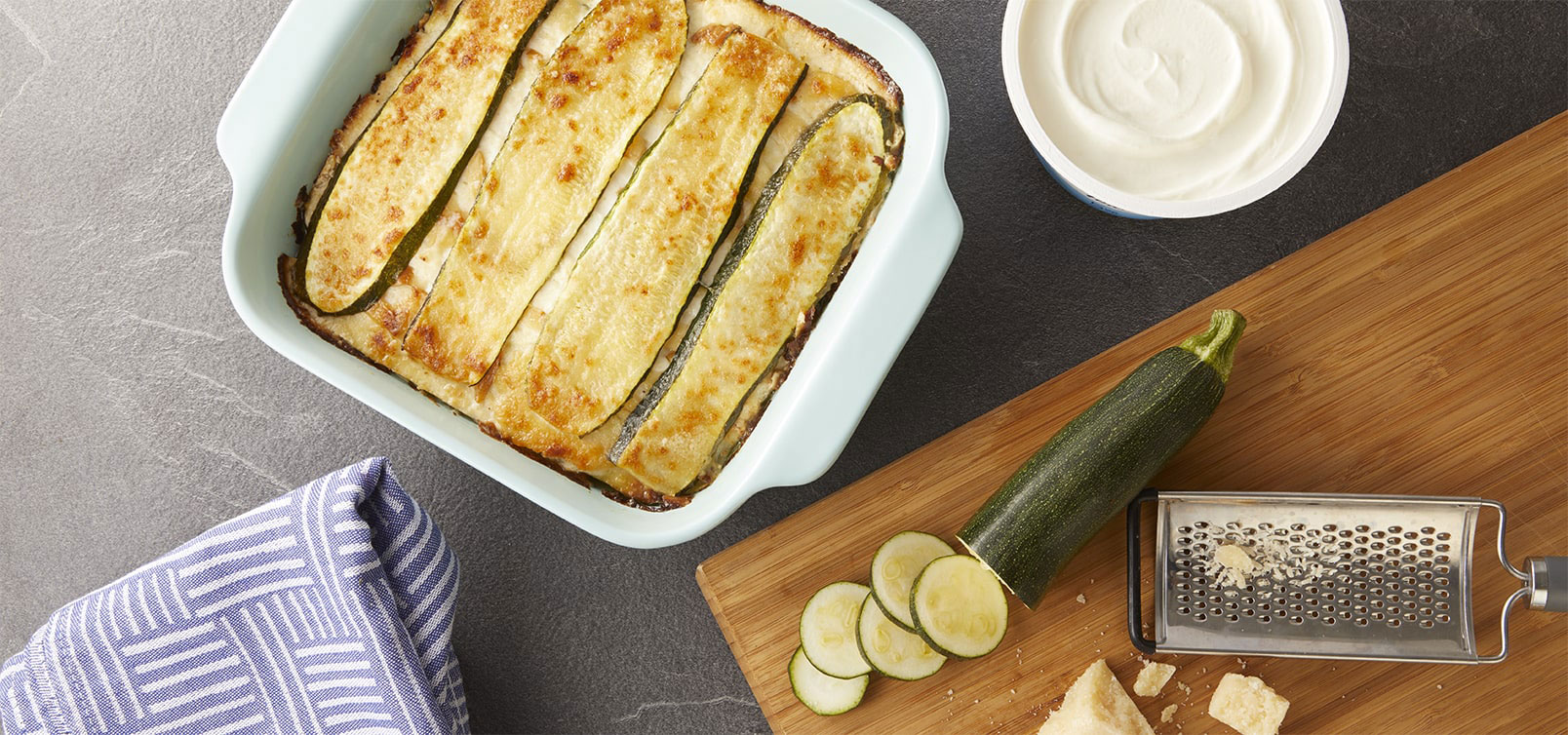 Parmigiana mit Zucchini