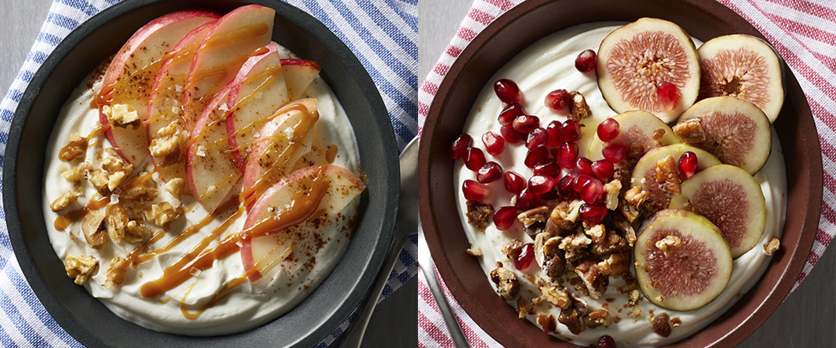 Herbstliche Joghurt Bowl