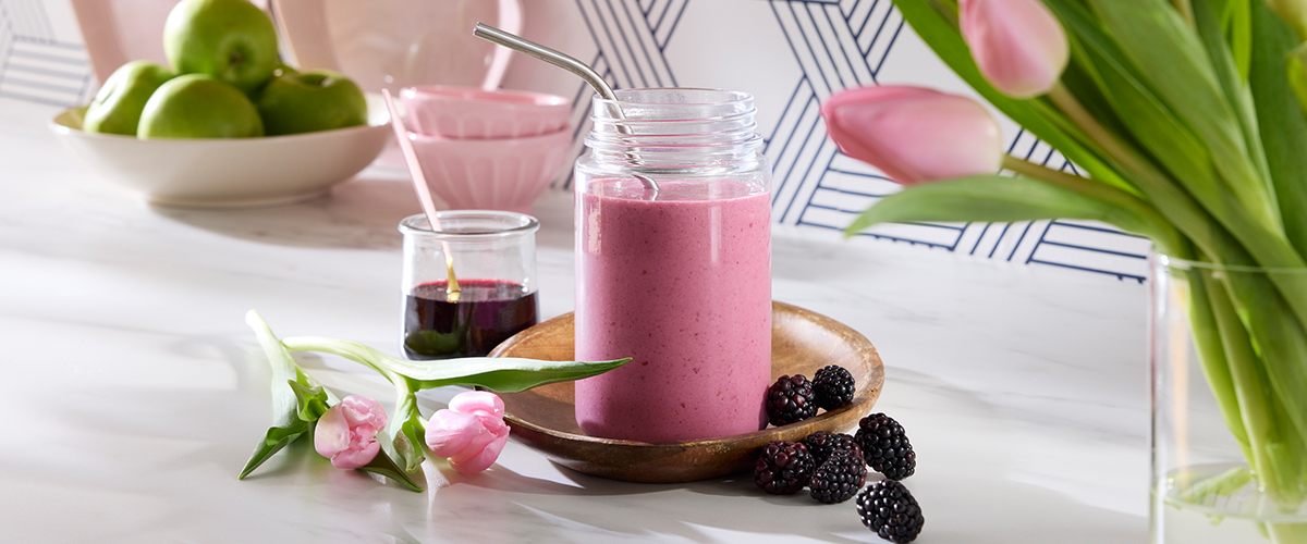 Holunderbeeren-Smoothie