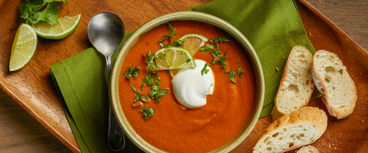 Würzige Blumenkohlsuppe