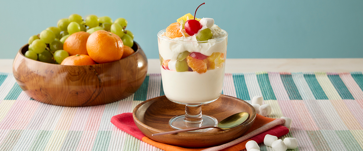 Ambrosia-Salat-Parfait