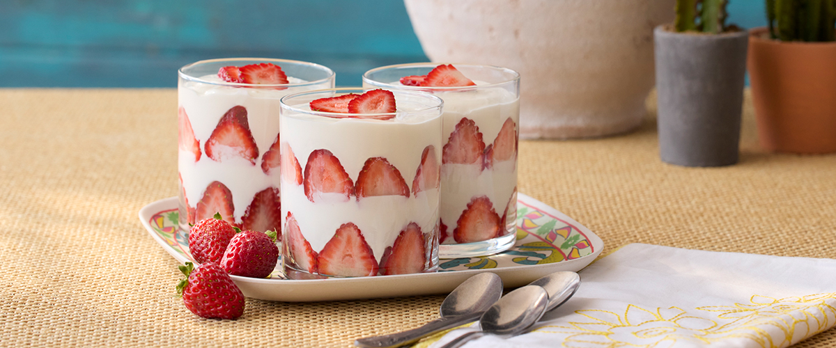 Fresas con Crema