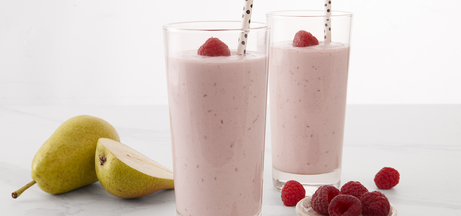 Himbeer-Birnen-Smoothie