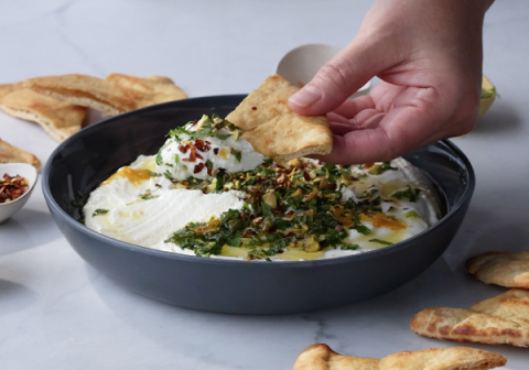 Gerührter Feta-Dip