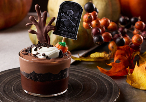 Halloween Schokolade Parfait 